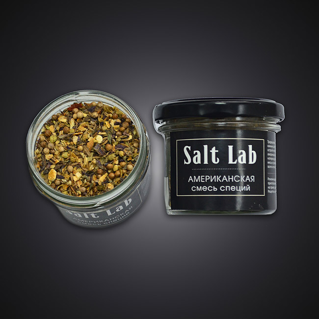 Американская смесь специй Salt Lab | Добавит стейку приятную остроту и пряность. Купить с оперативной доставкой по Москве.